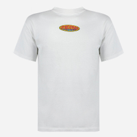 Camiseta juvenil estampa frente costas bob esponja off white