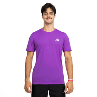 Camiseta Masculina adidas Manga Curta Own The Run 3 Listras