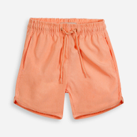 Bermuda boardshort infantil lisa laranja