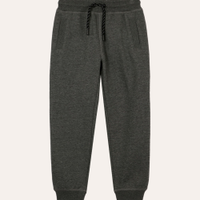 Calça jogger infantil de moletom cinza
