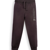 Calça jogger infantil com listra minecraft cinza