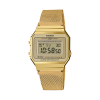 Relógio unissex casio digital a700wmg 9adf dourado
