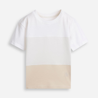 Camiseta infantil recorte piquet colorido