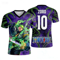 2026 Summer New Anime Football Sports Quick-Dry Short Sleeve T-Shirt for Adults and Children