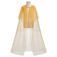 Toddler Girl Halloween Costume Christmas Birthday Gift Dress Up Cape Party Cosplay Accessories 2026 Kids Princess Glitter Cloak