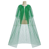 New Kids Princess Glitter Cape Halloween Christmas Costume 2026 Toddler Girls Birthday Party Dress Up Cloak Baby Girl Clothes