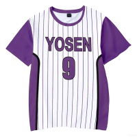 3D Men's and Women's Short Sleeved T-shirts Interesting Middle School Anime Animation Role Play Clothing Summer Casual T-shirt