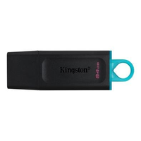 Pen Drive 64GB Kingston DataTraveler Exodia, USB 3.2, Preto e Azul - DTX/64GB