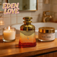 Home Cozy Floral Sweet Calm Unisex Eau De Toilette 2.2oz, Soft Gourmand Scent, Indoor Wear, Peaceful Warm Vibe