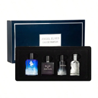 Men's 4-Piece Cologne Gift Set Featuring a fresh lemon scent with long-lasting fragrance, it makes the perfect birthday gift