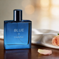Date Night Blue Spicy Allure Cologne, Long Lasting Bold Woody Blend, Evening Date Wear, Captivating Scent for Romantic Moments