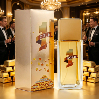 1 GOLD 100ml Men's Perfume EDP Long Lasting Woody Spicy Fragrance Masculine Scent Gold Bottle Luxury Cologne