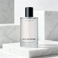 Salt & Stone Black Rose & Oud Fragrance | Black rose-oud-amber notes, long-lasting calm comfort