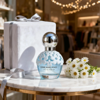 Spring Garden Floral Citrus Eau De Parfum, 30ml Flower-Embossed Bottle, Outdoor Garden Wear, Bright Aroma for Sunny Spring Days