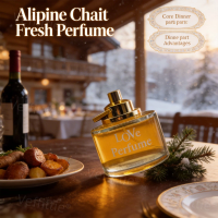 Alpine Wilderness Woody Citrus Perfume 100ml, bergamot pineapple top, geranium birch mid, musk ambergris base, all-day fresh