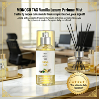 Cozy Vanilla Wood Calm 2.95oz Fragrance Mist, Long Lasting Warm Aroma, Indoor Wear, Calm Tone for Relaxing Home Glass Moments