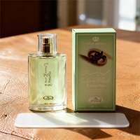 Al Rehab Choco Musk Pistachio Unisex Perfume 50ml Long Lasting Cozy Scent