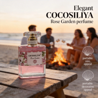 Vacation Rose Citrus-Woody Breeze Eau De Parfum, 50ml Pink Floral Bottle, Bright Pomelo-Lemon Essence for Relaxed Journeys
