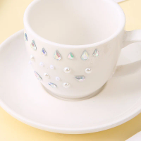 Kids Face Rhinestone Stickers Self Adhesive Sparkling Teardrop Pearl Star Moon Gems for Stage Makeup Festival Decor