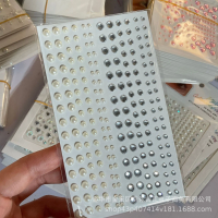 Tear Drop Rhinestone Face Stickers Self Adhesive Sparkle Gems for Girl Group Stage Makeup Music Festival Under Eye Bulk