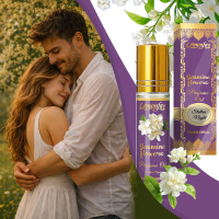 Lemonfay Jasmine Flowers Perfume Oil, Stellar Night Fragrance Oil, Long-Lasting Roll-On Perfume for Women, 15ml