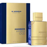Al Haramain Amber Oud Blue Edition Fresh Amber Woody Long-Lasting Mens Cologne, Unique Valentines Gift, Single Bottle