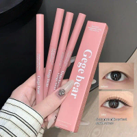 Gege bear 2 In 1 Bicolor Lying Pencil Triangle Head Highlighter Under Eye Pencil Eyeshadow Brightening Waterproof Makeup Tool