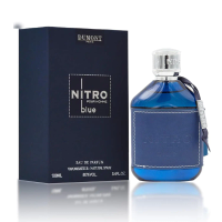 Nitro Blue Mens Cologne, Fresh Woody Spicy Scent, Long Lasting, Valentines Gift, 100ml