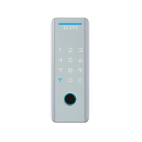 Fechadura Digital de Sobrepor ELSYS, Bluetooth, Com Biometria, Prata - ESF-DS4100V