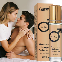 Lemonfay For Him Pheromone Cologne Perfume Oil - 15ml Eau de Toilette Long-Lasting Fragrance for Men, Portable Travel Size