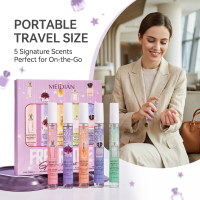 5Piece Brazilian Inspired Summer Fragrance Gift Set Tropical Beach Vacation Long Lasting Body Spray And Oil Mist gifts Box Set