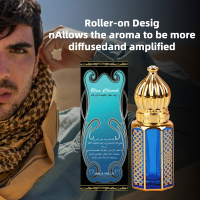 Men's Middle Eastern Woody Cologne, Blue Church Dropper Bottle 10ml, Long Lasting Arabic Fragrance