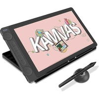 Mesa Digitalizadora Huion Kamvas 3ª Geração 13", Tela Full HD, 16384 Níveis de Pressão, Preto - GS1333-K