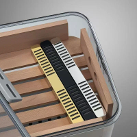 Wholesale price Rectangular Plastic Cigar Humidor Humidifier Bar-type Moisturizing strip Tobacco Gadget Accessories for Cigars