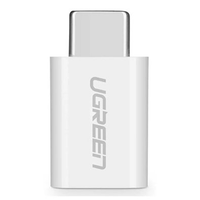 Adaptador Ugreen, USB-C para Micro USB, Branco - UG-30154