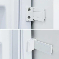 1/4 Sets Refrigerator Door Sliding Guide For Electrolux/Siemens/ Built-in Fridge Door Slide Rail Mounting Kit