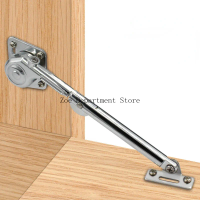 2Pcs(1Pair) Oil-Dampered Hydraulic Zinc Alloy Flap Up Down Strut Stay Support Furniture Cabinet Dressing Cupboard Door