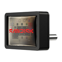 Pen Drive 64GB SanDisk Extreme FIT, USB-C, Leitura até 400MB/s, Preto - SDCZ530-064G-G46