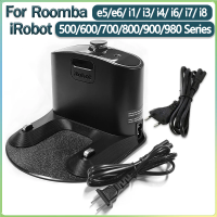 Charger Dock Station Compatible with iRobot Roomba E5 E6 i1 i3 i4 i6 i7 i8 500 600 700 800 900 Series Charging Base
