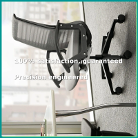 Office Chair Armrests Gaming Chairs Fixed Plastic Armrests Chair Accessories-A07G