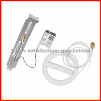 For 9461NGW WiFi Card+Baffle+Antenna Kit AC 9461 2.4G/5G 802.11AC M2 Key E CNVI Bluetooth 5.0 Wireless Adapter-A68X