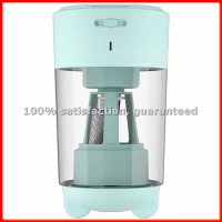 Automatic Electric Pencil Sharpener for Kids - Cartoon Design, Electric Rechargeable Pencil Sharpener Blue-ABAM