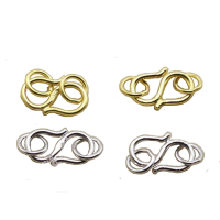 10pcs Clasps In Silver Real 925 Bracelets Hooks Sterling Close Jump Rings S Design Wholesales Jewelry Handicrafts Components