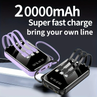 New 20000mAh Mini Power Bank Super Fast Charging PD10W Portable External Battery Power Bank for IPhone Samsung Huawei