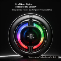 New wireless mobile phone cooler, magnetic semi-conductor cooling, wireless charging tablet cooler, gaming gadget