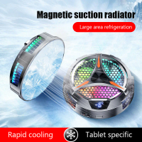 X42 Magnetic Cooling fan for iPad tablet Dedicated radiator With LED Digital display Type C charger cooler for iPad iPhone Mac