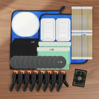 Trading Card Cleaning Kit Easy to Use 8 in 1 Card Restoration Kit for TCG Players