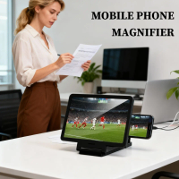 Mobile Phone Screen Magnifier HD Magnifying Lightweight Tool Smart Phone Screen Magnifier For Daily Reading Learning Movie