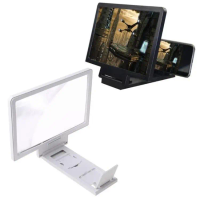Enlarged Screen Phone Stand Bracket 3D Screen Amplifier Mobile Phone Screen Video Magnifier For Smartphone