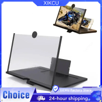 Mobile Screen Amplifier Projector Video Movie Amplifier Desktop Display Stand 3D HD 14 Inch for All Smartphone Screen Amplifier